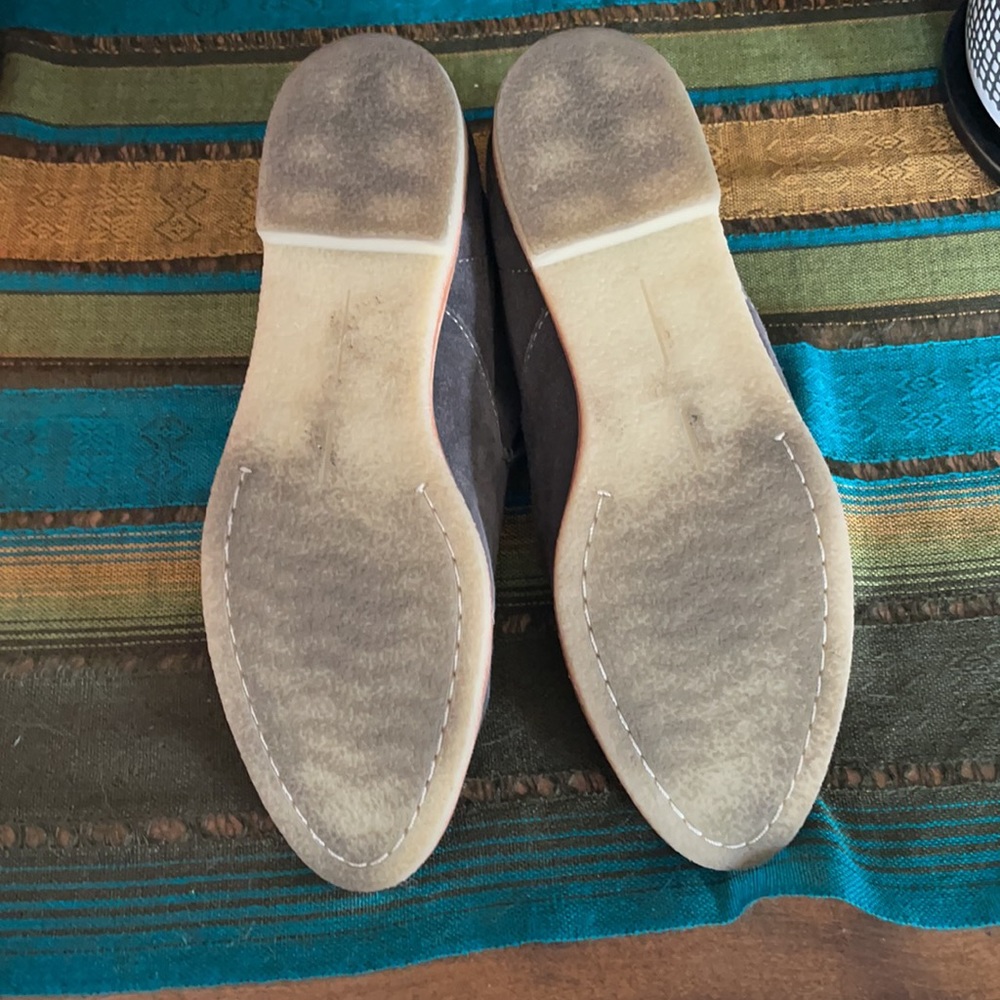 Dolce Vita Gray Suede Ankle Booties - Picture 4 of 6
